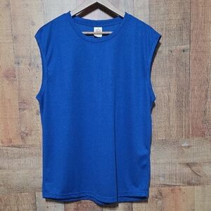 Men's Classic Blue Tank Top
